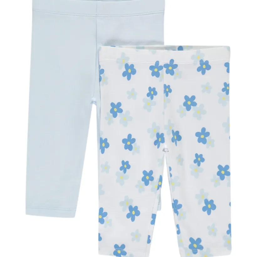 Set van 2 korte boxershorts meisjes in jersey