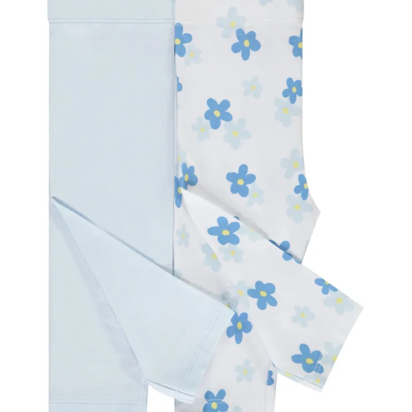 Set van 2 korte boxershorts meisjes in jersey