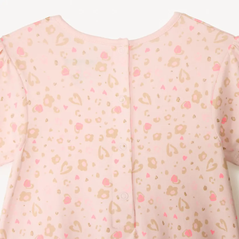 Set van 3 korte jumpsuits met fantasy prints meisjes.