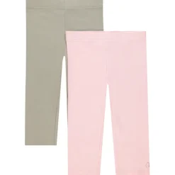 Set van 2 korte leggings met logo-print meisjes