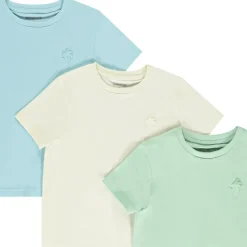 Set van 3 korte mouwen shirts met print jongens