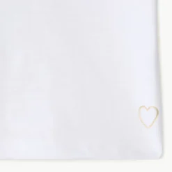 Set van 3 korte mouwen t-shirts met hartprint meisjes