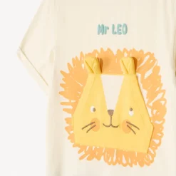 Set van 2 korte overalls met dierenmotieven voor baby jongens