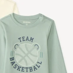 Set van 3 langarm t-shirts voor babyjongens