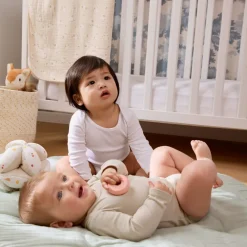Set van 5 lange mouwen bodies wit voor baby