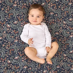 Set van 5 lange mouwen bodies wit voor baby