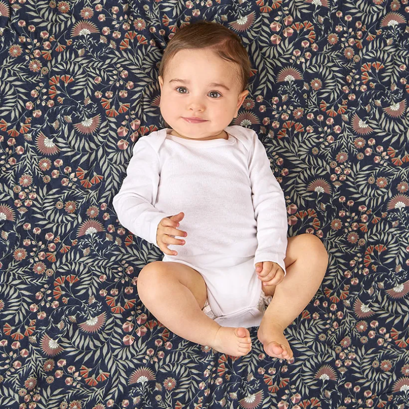 Set van 5 lange mouwen bodies wit voor baby