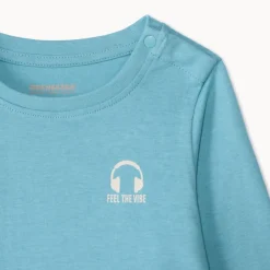 Set van 3 lange mouwen T-shirts met print voor babyjongens