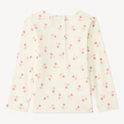 Set van 5 lange mouwen t-shirts voor meisjes met fantasiedruk.