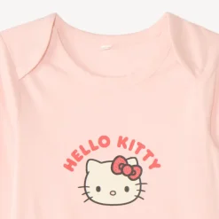 Set van 3 lange mouw rompertjes voor babymeisjes Hello Kitty