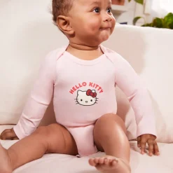 Set van 3 lange mouw rompertjes voor babymeisjes Hello Kitty