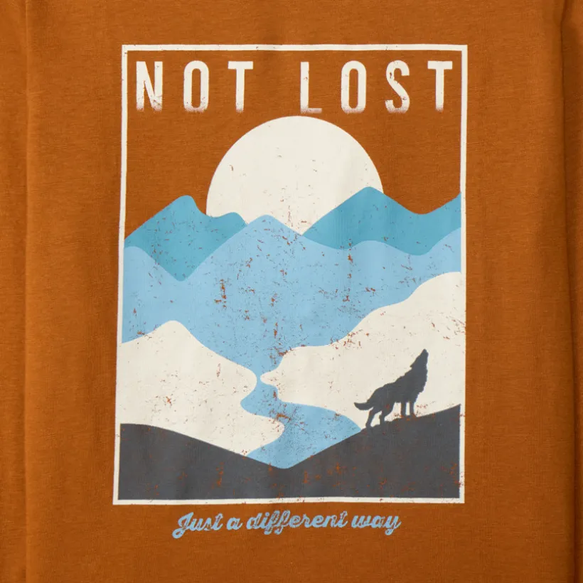 Set van 4 lange mouw shirts in jersey jongens, met effen kleuren en fantasieprints