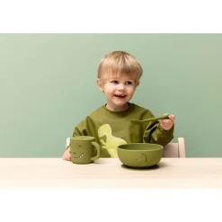 Set van 2 lepels in silicone Mr Dino
