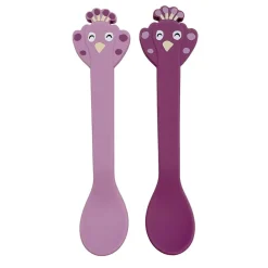 Set van 2 lepels silicone Mrs Peacock