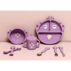 Set van 2 lepels silicone Mrs Peacock
