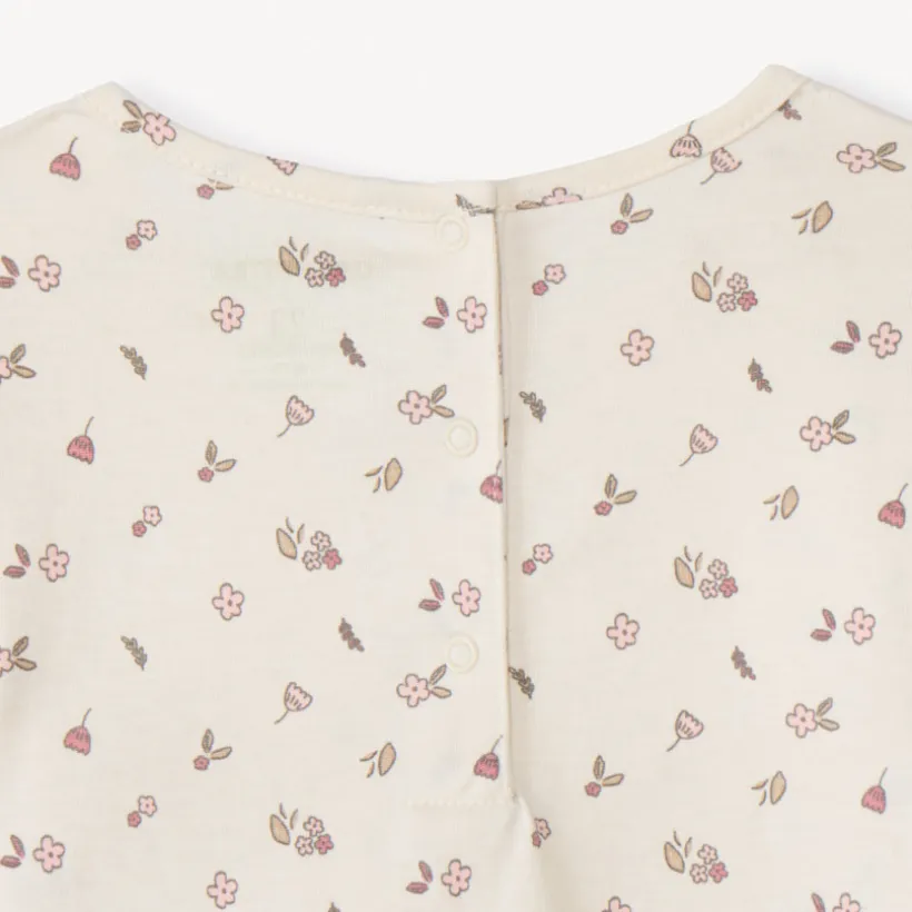 Set van 2 longsleeve fantasie T-shirts voor babymeisjes