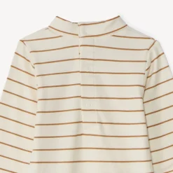Set van 2 long-sleeve rompertjes met rolkraag voor baby's