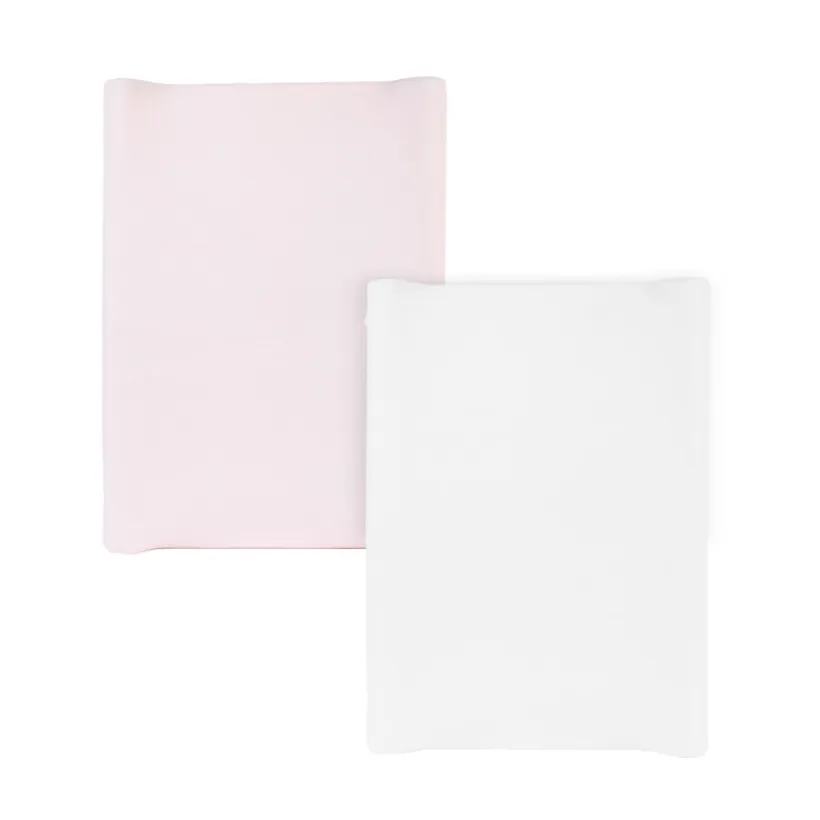 Set van 2 luiertafelhoezen - 70 x 50 cm