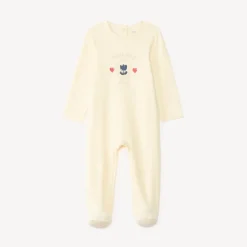Set van 3 meisjes pyjama's met tulpenmotief (verschillende afwerkingen afhankelijk van de leeftijd)