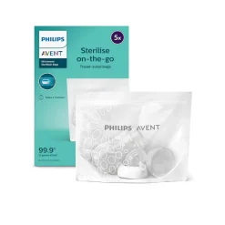 Set van 5 microgolfsterilisatiezakjes
