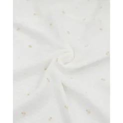 Set van 3 mousseline luiers - Bee's/Off White/Almond - 70x70cm