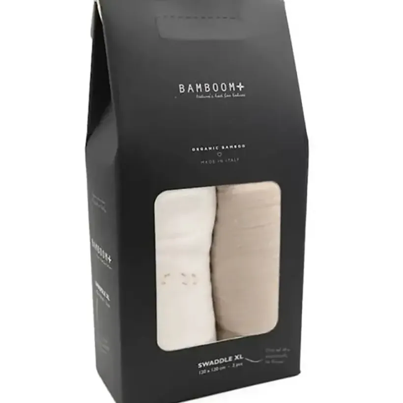 Set van 2 mousseline luiers XL - Farm Buddies/Light Sand - 120x120 cm