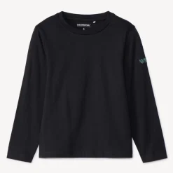 Set van mouwloos fleece sweatshirt en effen T-shirt jongens