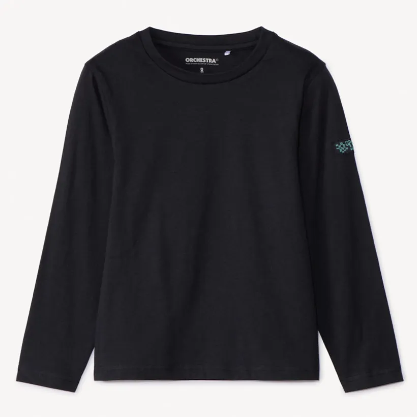Set van mouwloos fleece sweatshirt en effen T-shirt jongens