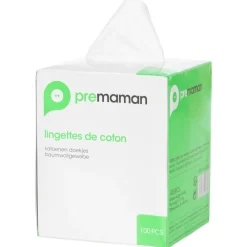 Set van 100 multifunctionele katoenen doekjes