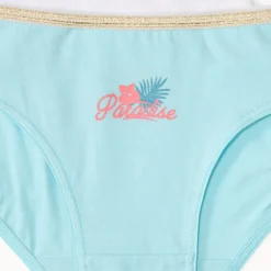 Set van 7 onderbroeken in fantasieprint van jersey meisjes