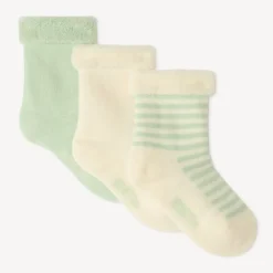 Set van 3 paar babyloopkousen