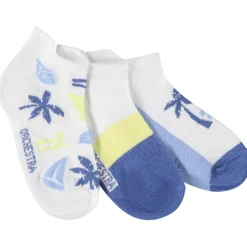 Set van 3 paren van sokken met Mykonos motieven voor jongen
