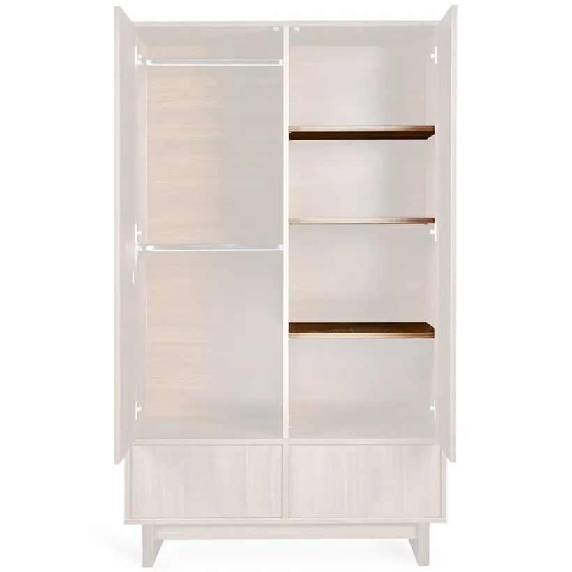 Set van 3 Planken voor Kast Kyo Walnut