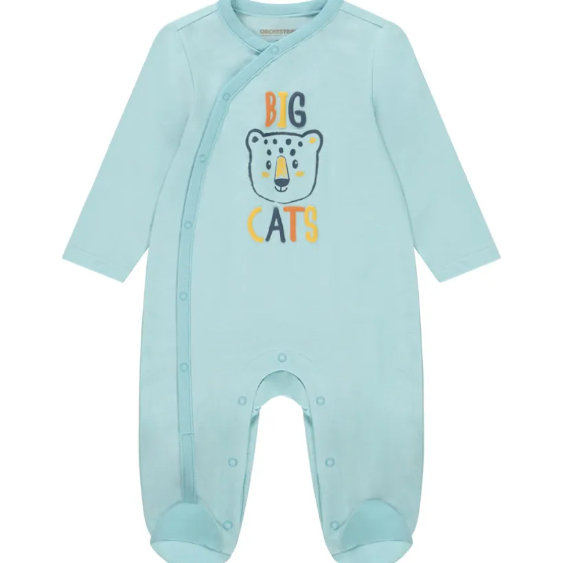 Set van 3 pyjama's met dierenmotieven voor babyjongens met verschillende openingen afhankelijk van de leeftijd