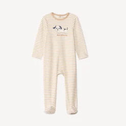 Set van 3 pyjama's met hondenmotief voor babyjongens, verschillende sluitingen per leeftijdsgroep
