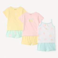 Set van 3 sets fantasie tweedelige pyjama's meisjes