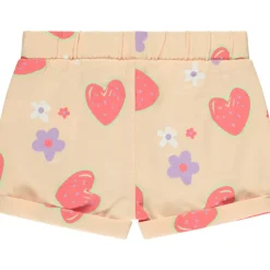 Set van 4 shorts in jersey slub meisjes