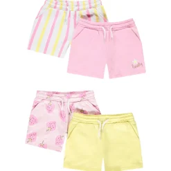 Set van 4 shorts in molleton voor meisjes