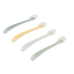 Set van 4 silicone lepels Miamix - groen