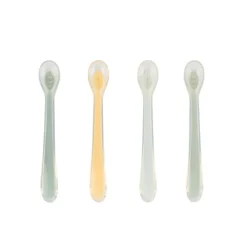 Set van 4 silicone lepels Miamix - groen