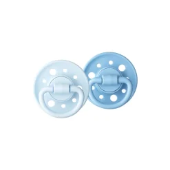 Set van 2 siliconen fopspenen Gaia 0/6M – Bord de mer