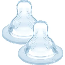 Set van 2 siliconen fopspenen met snelle doorstroomregeling 3