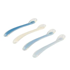 Set van 4 siliconen lepels Yummix - Blauw