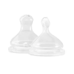 Set van 2 siliconen zuigspenen Snelle Flow L