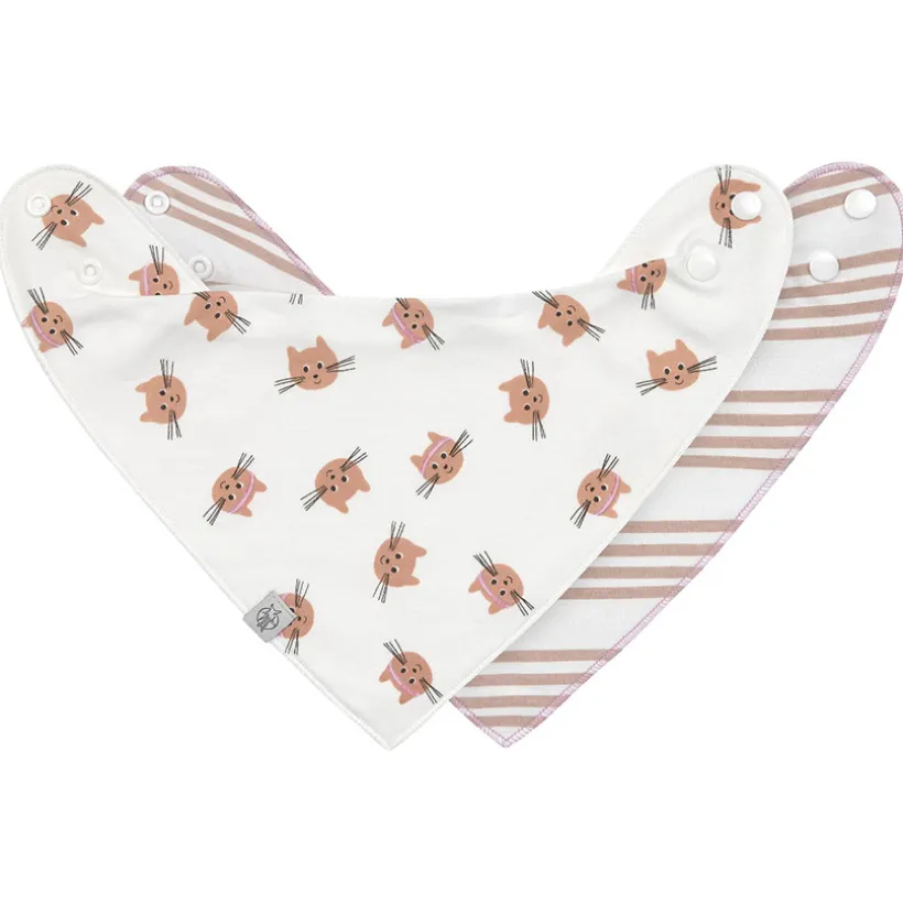 Set van 2 slabben Bandana waterdicht Tiny Team Cat