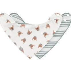 Set van 2 slabben Bandana waterdicht Tiny Team Dog