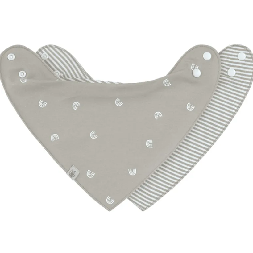 Set van 2 slabben Bandana waterdicht Regenboog