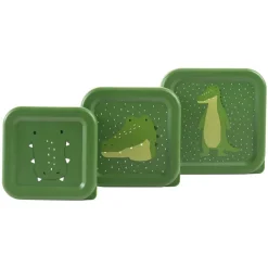 Set van 3 snackboxen Mr. Alligator