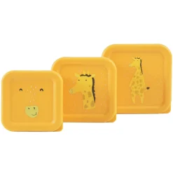 Set van 3 snackboxen Mr. Giraffe