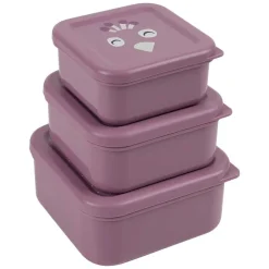 Set van 3 snackboxen Mrs. Peacock